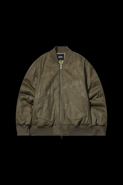 Brand Logo Rivet Cotton Coat